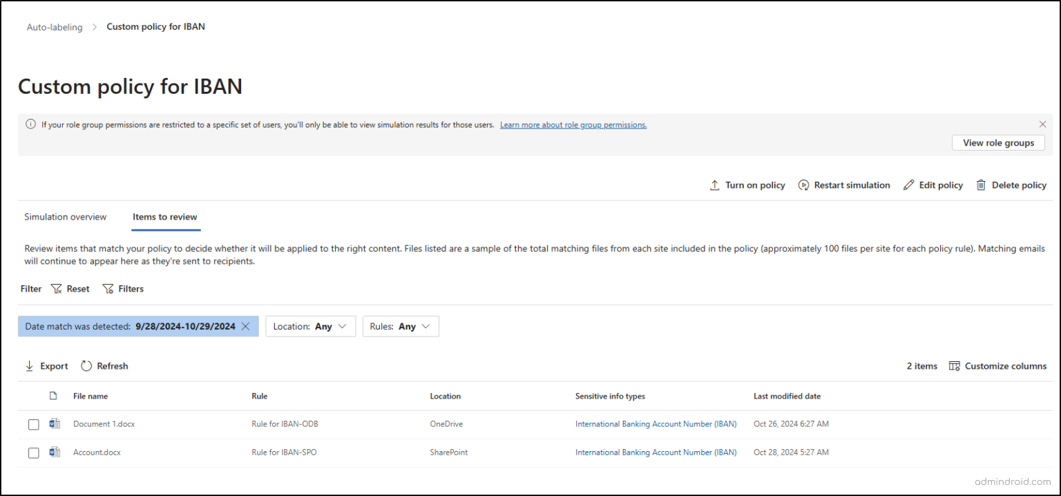 Custom Text For Policy Tips How to Create an Auto-Labeling Policy in Microsoft 365