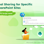 Allow External Sharing for Specific SharePoint Sites