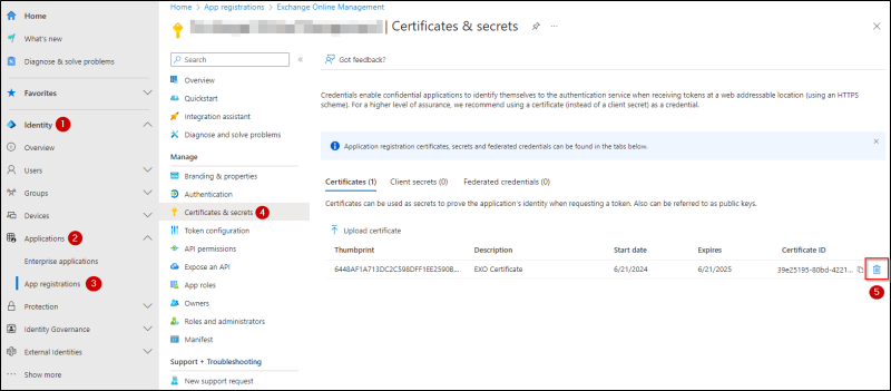 Remove Unused Credentials from Apps in Microsoft Entra