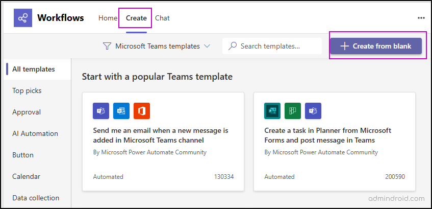 How to Create Workflows in Microsoft Teams