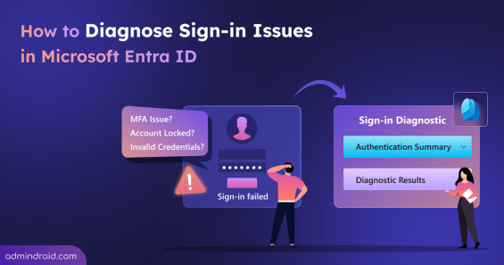 How to diagnose sign-in issues in Microsoft 365