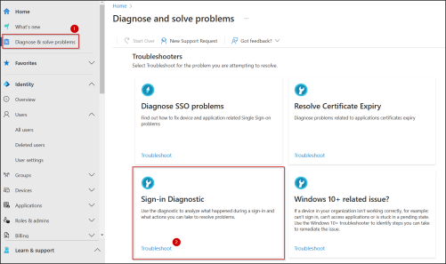 How to Use Sign-in Diagnostic in Microsoft Entra ID