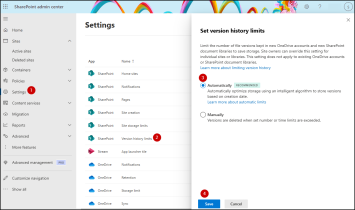 Intelligent Versioning in SharePoint Online