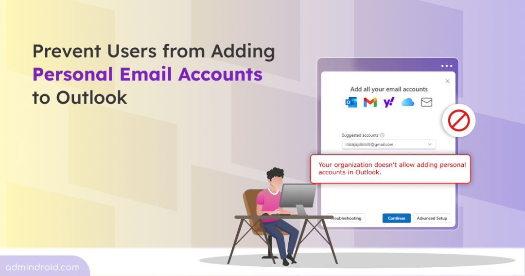 Prevent M365 Users from Adding Personal Email Accounts to Outlook