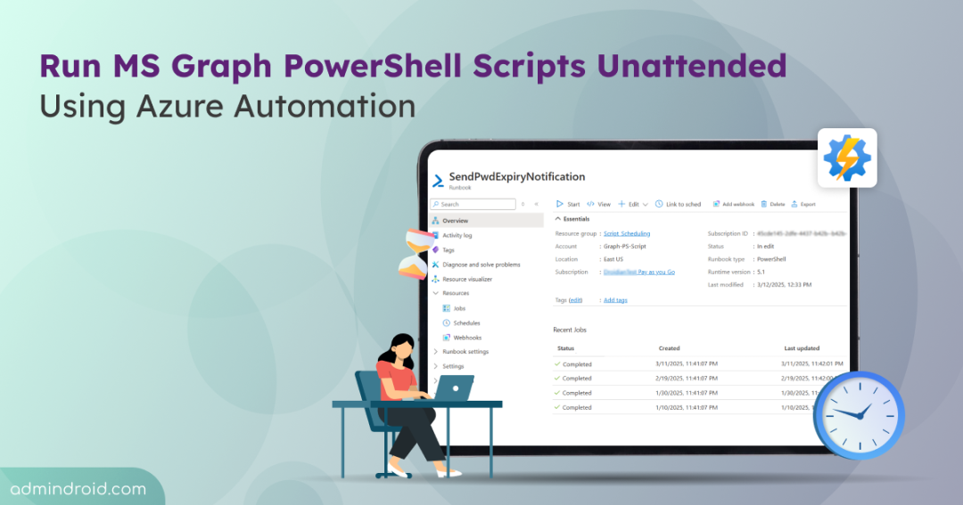 Automate Microsoft Graph PowerShell Scripts for Unattended Execution