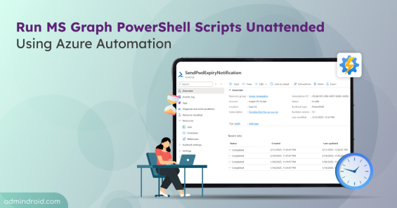 Run MS Graph PowerShell Scripts Unattended Using Azure Automation 