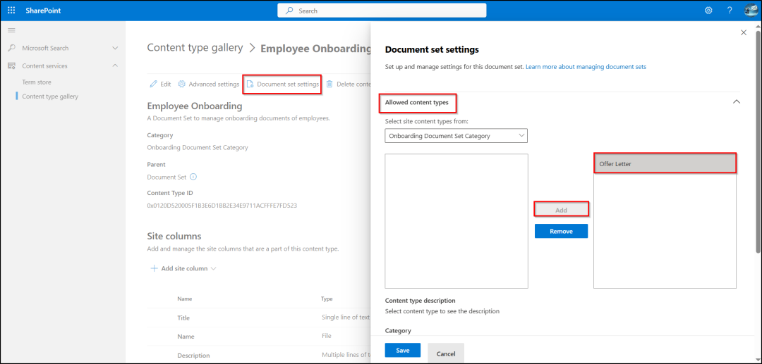 Sharepoint Content Types Document Example How to Create a Document Set in SharePoint Online - AdminDroid Blog