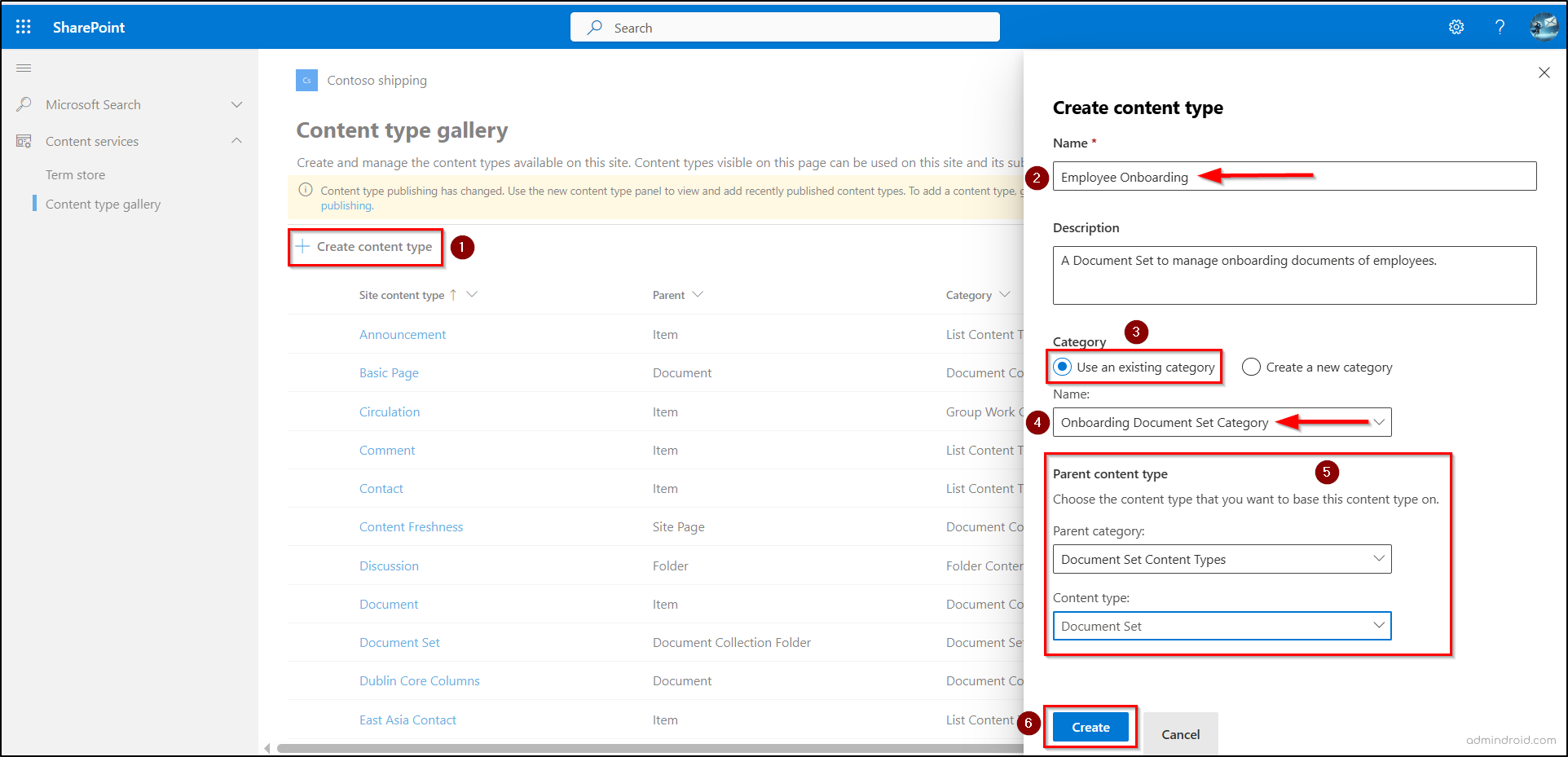 How to Create a Document Set in SharePoint Online - AdminDroid Blog