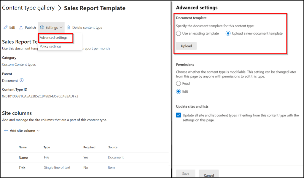 sharepoint-site-content-types