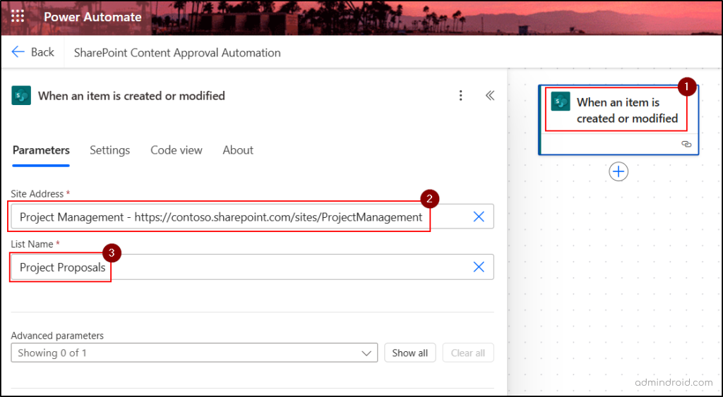 Create SharePoint Content Approvals with Power Automate