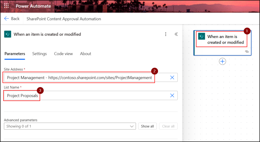 Create SharePoint Content Approvals with Power Automate