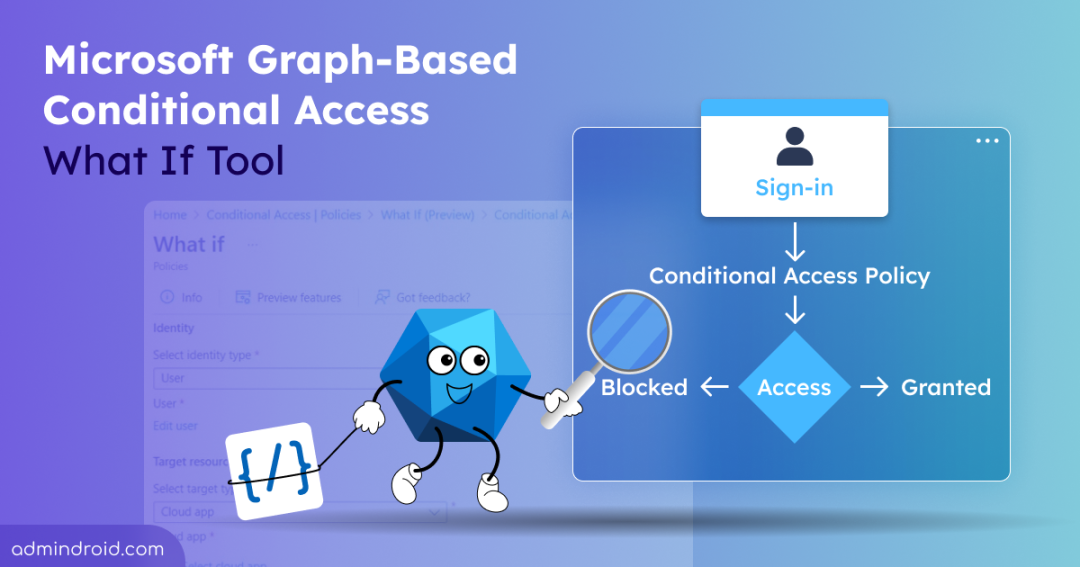 Microsoft Graph-Based Conditional Access What If Tool