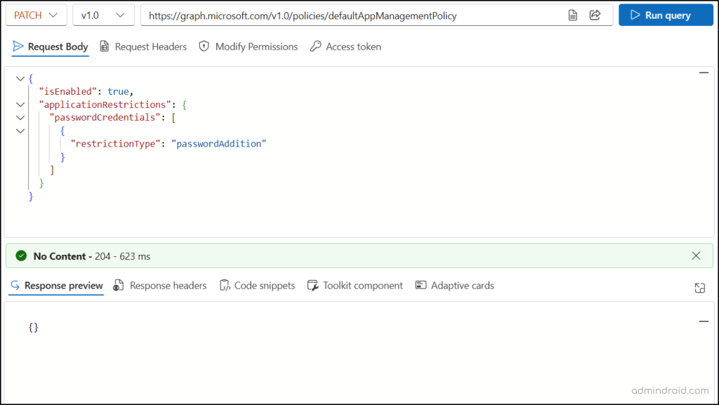 Restrict Client Secrets Creations on Microsoft Entra Applications.