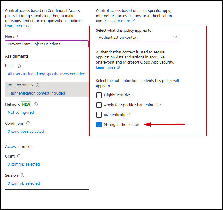 Protected Actions in Microsoft Entra ID