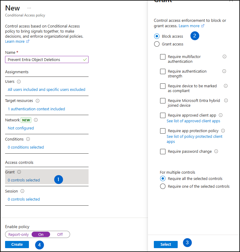 Protected Actions in Microsoft Entra ID