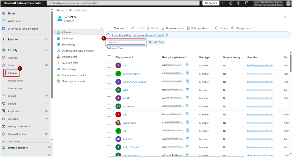 Admin-center
