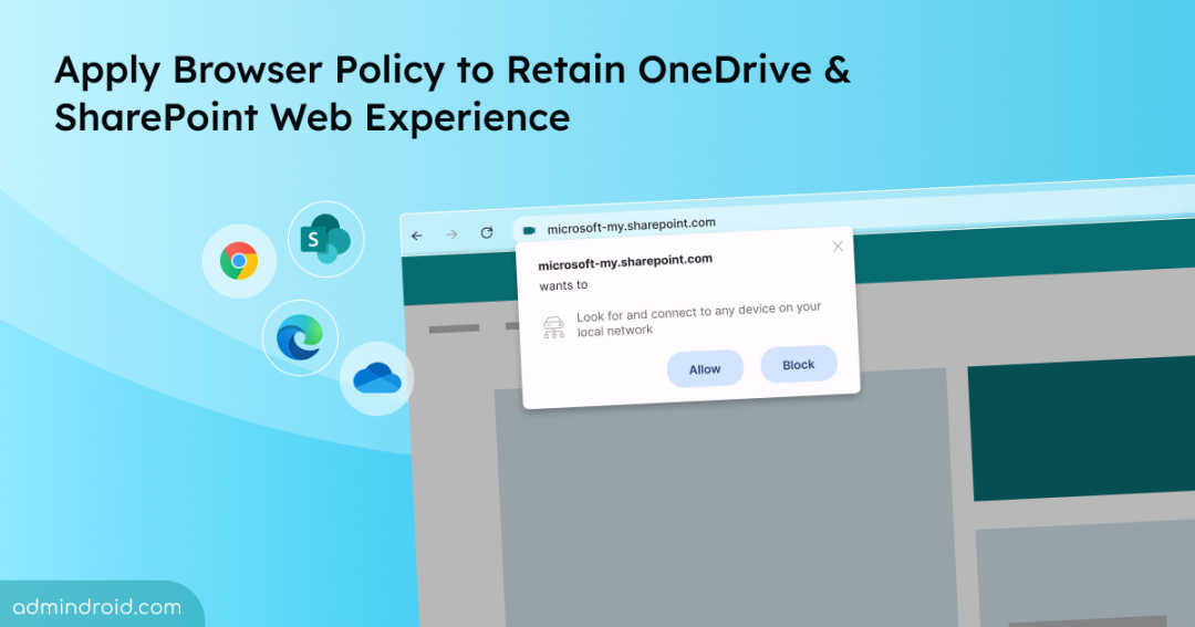 Preserve OneDrive & SharePoint Offline Access via Browser Policy   