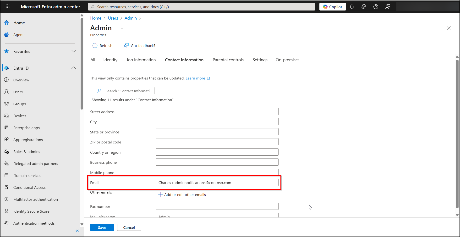 Configure plus addressing