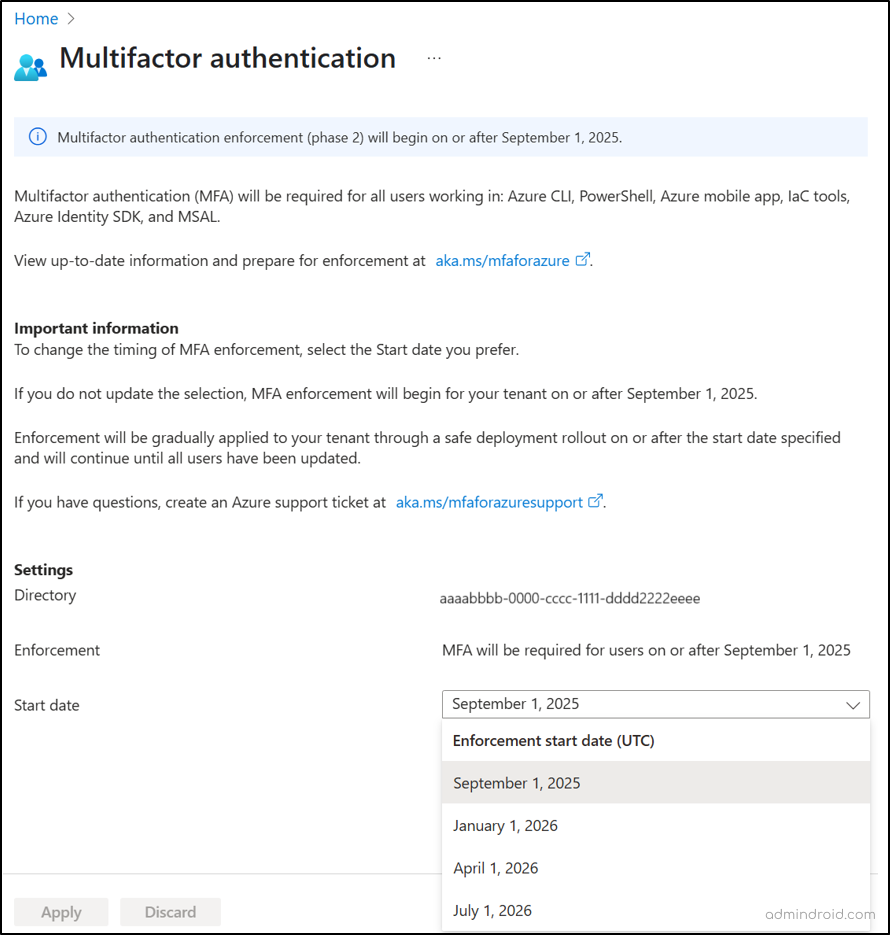 Microsoft Requires Mandatory MFA for Admin Portals