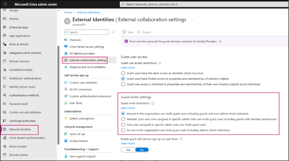 External Sharing Security Checklist