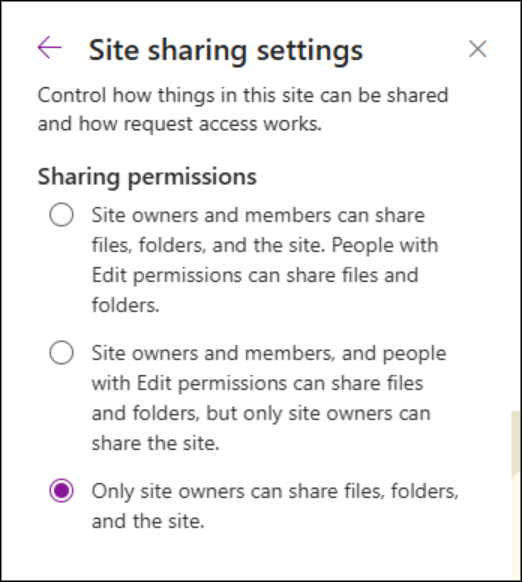 External Sharing Security Checklist