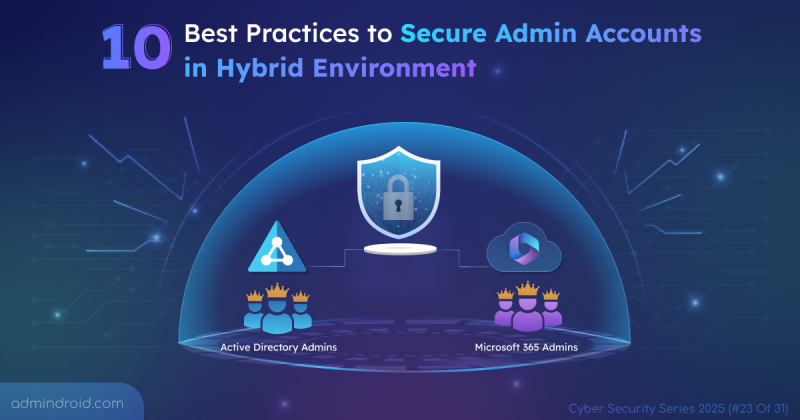 Secure admin accounts in Hybrid environment