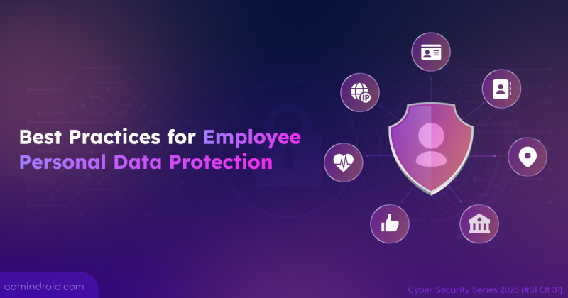 Best Practices for Employee Personal Data Protection