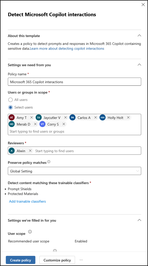 communication-compliance-policy-using-template-to-find-ai-interactions