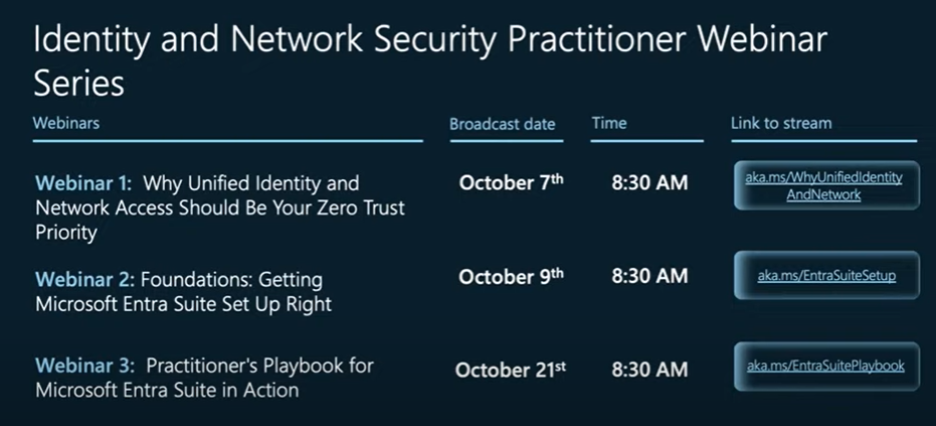 Unify Identity and Network Access