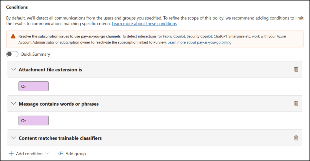 set-conditions-in-custom-communication-compliance-policy