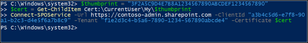 SharePoint Online Module Now Supports App-Only Authentication