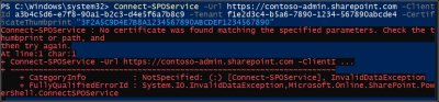 SharePoint Online Module Now Supports App-Only Authentication