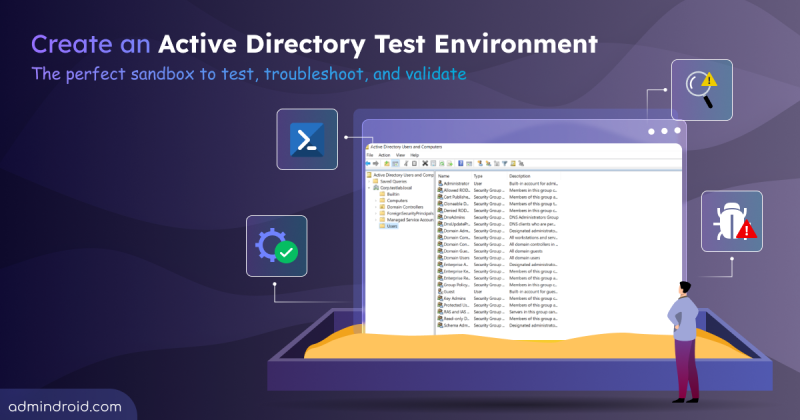 How to Create an Active Directory Test Environment