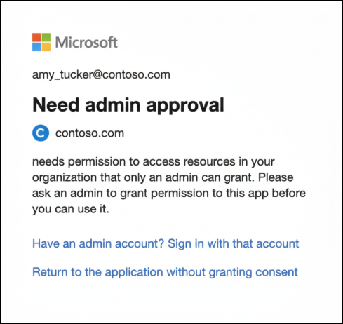 admin consent for Exchange & Teams