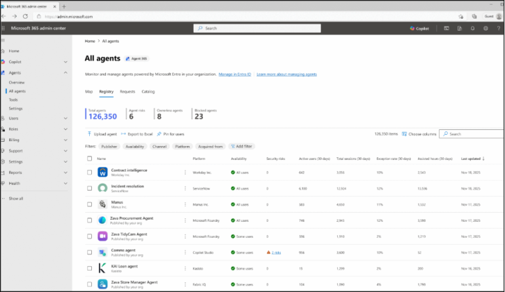 Microsoft Agent 365: Unified Control Plane to Manage Agents