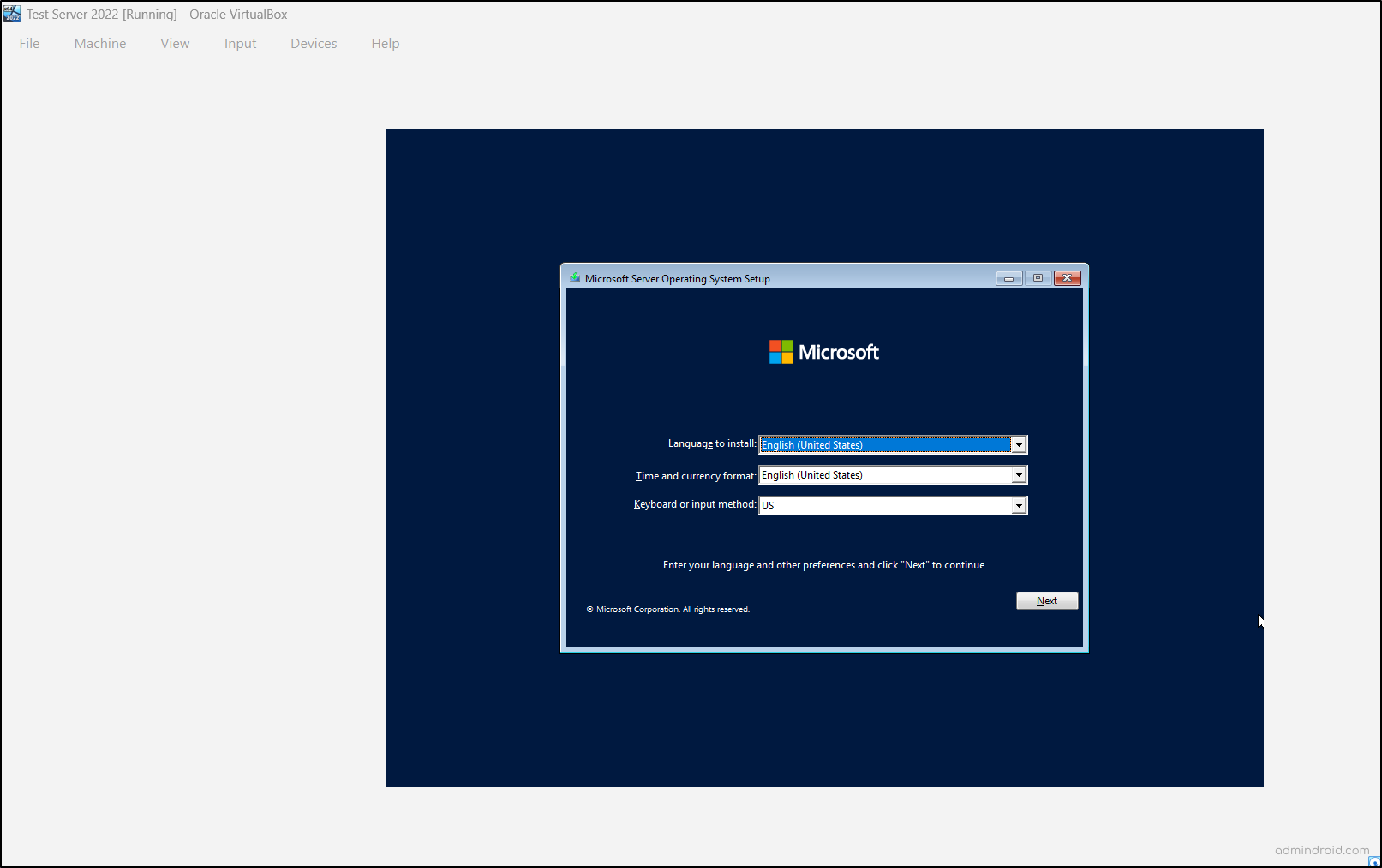 Set regional settings for Windows Server 