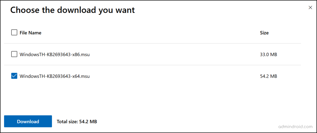 Download RSAT for Windows 10