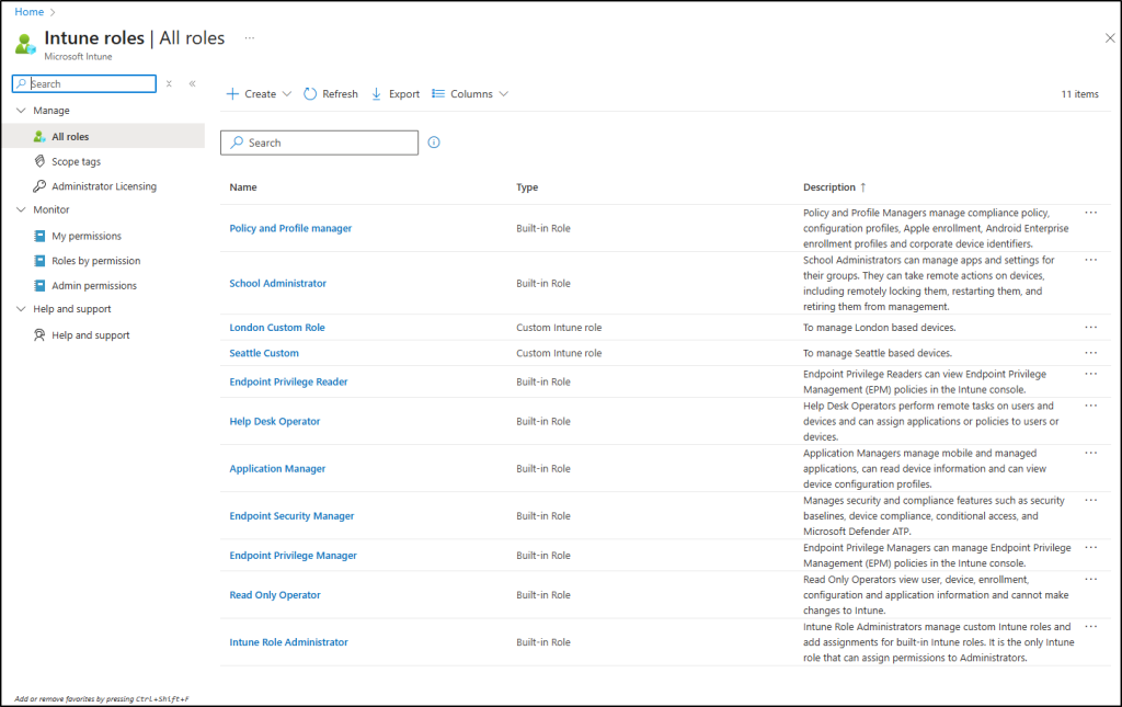 Scope Tags with Role-Based Access Control in Intune