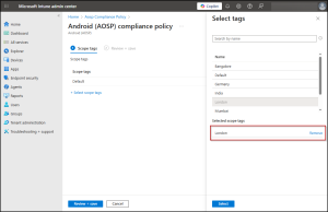 Create Scope Tags in Microsoft Intune