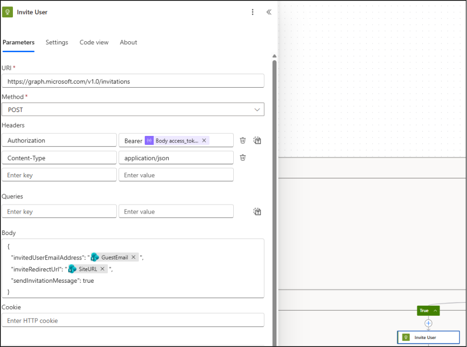 external user invitations