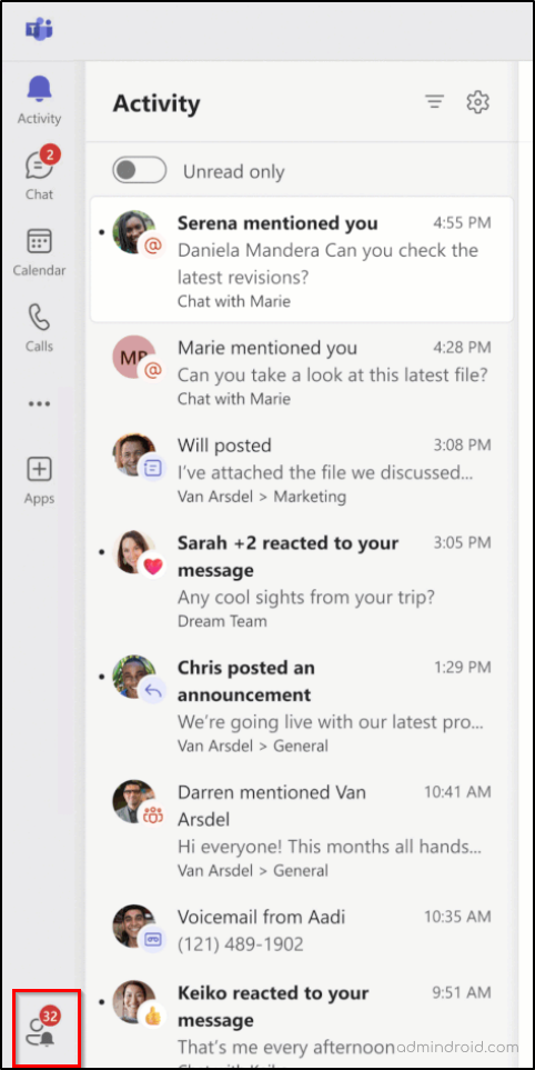 Multi-Tenant Teams Notification