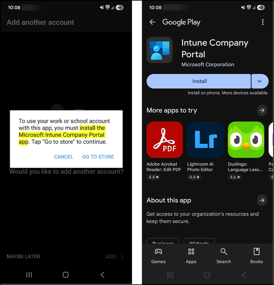 protect email data on unmanaged devices