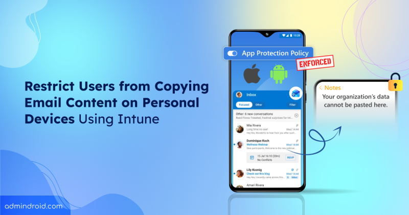 Protect Email Data on Unmanaged Devices