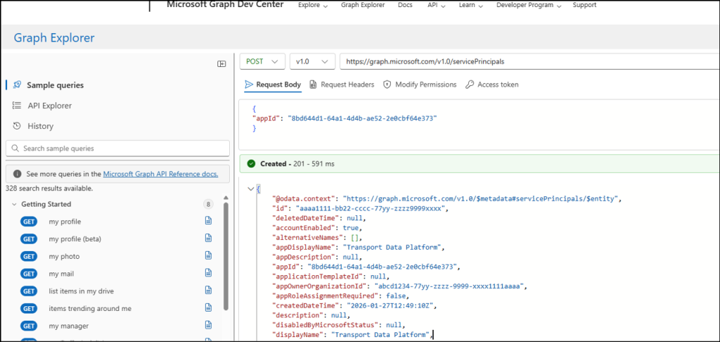 microsoft graph now supports message trace