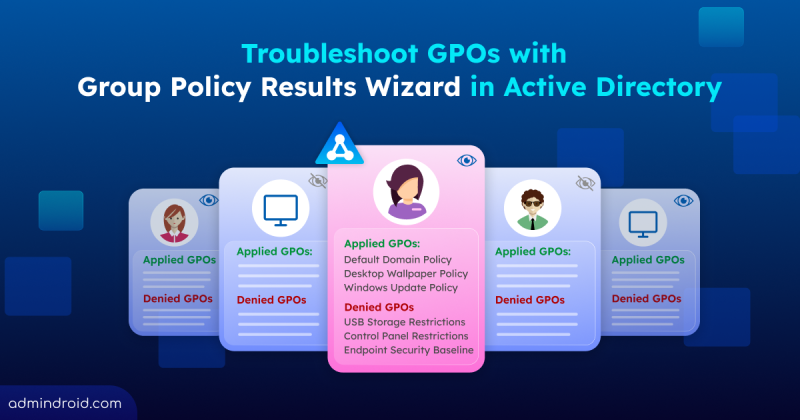 Troubleshoot Active Directory Group Policy Issues with the Group Policy Results Wizard
