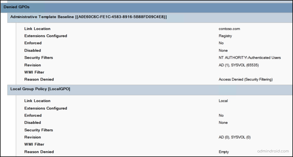 Troubleshoot GPO Issues with the Group Policy Results Wizard