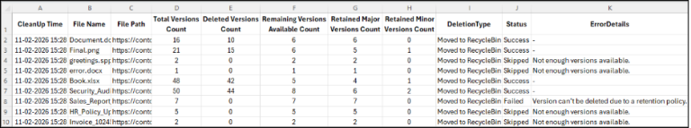Automate File Version History Cleanup in SharePoint Online