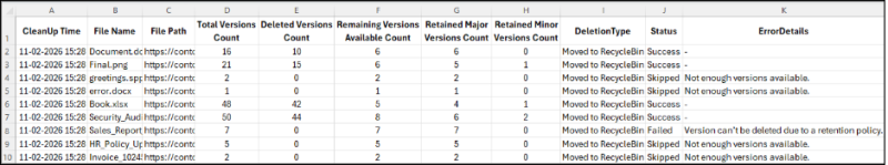 Automate File Version History Cleanup in SharePoint Online