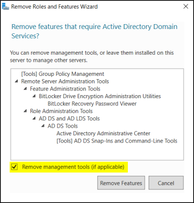 Properly Demote a Domain Controller in Active Directory