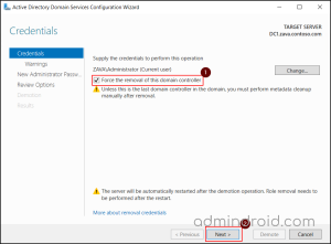 Properly Demote a Domain Controller in Active Directory